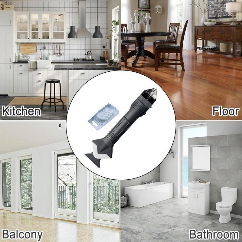 3-i-1 silikon tätningsverktyg – Precision och mångsidighet för dina fogar