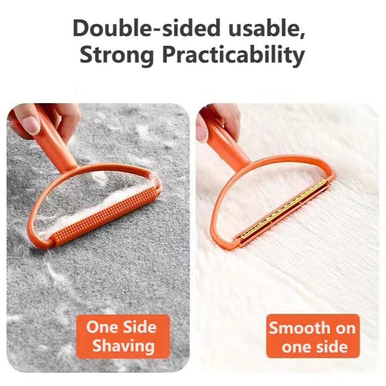 Eliminate pet hair in one pass