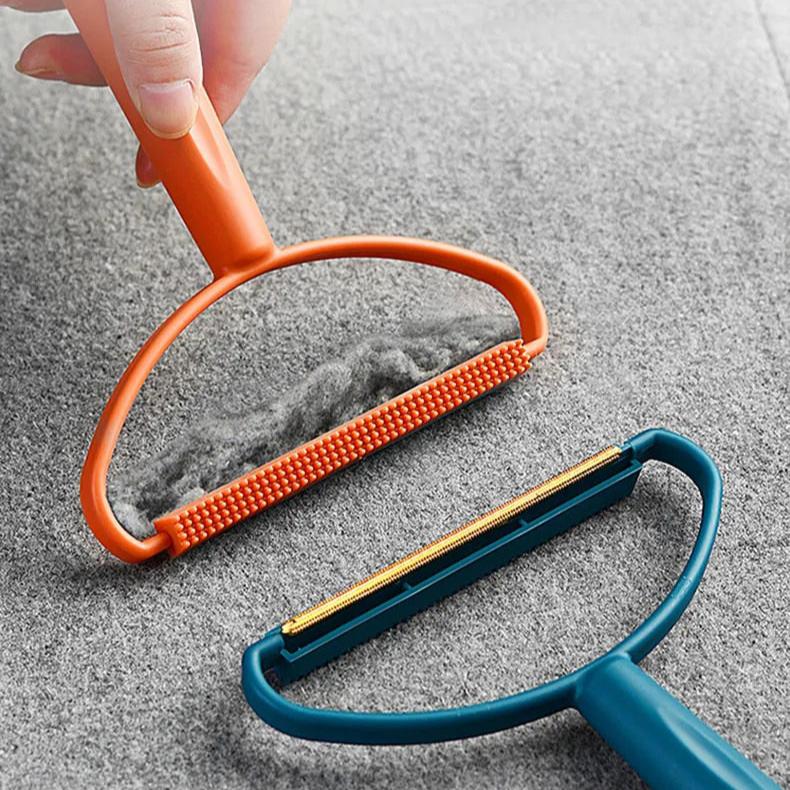 Eliminate pet hair in one pass