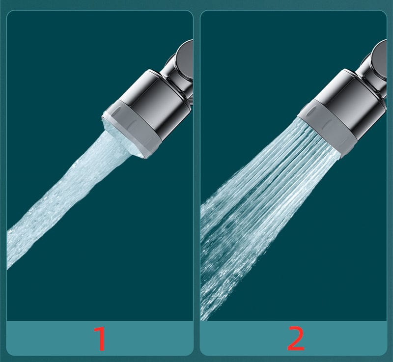 ملحق صنبور دوار لتنظيف سهل