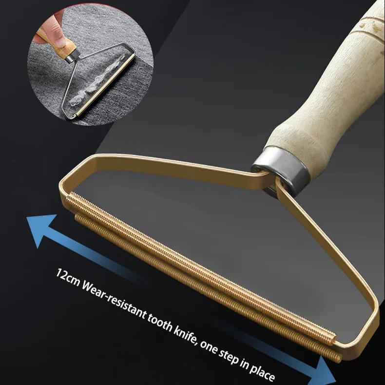 Eliminate pet hair in one pass