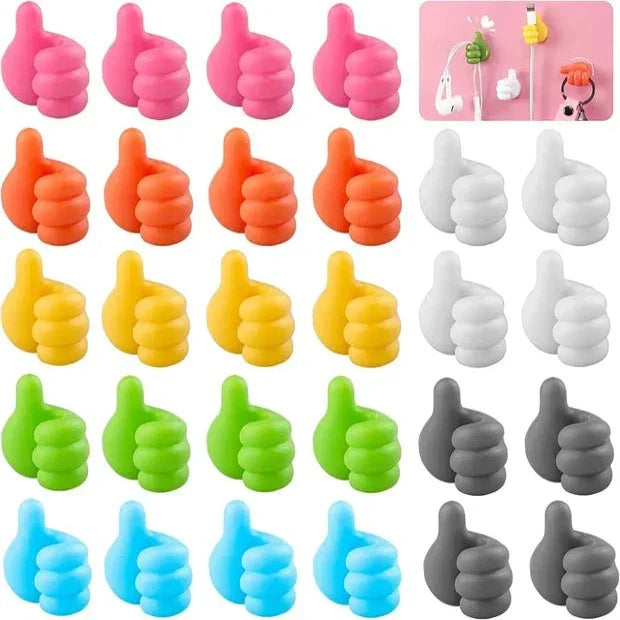 ThumbMate - Kreativ Vægmonteret Silikone Klæbende Hænger