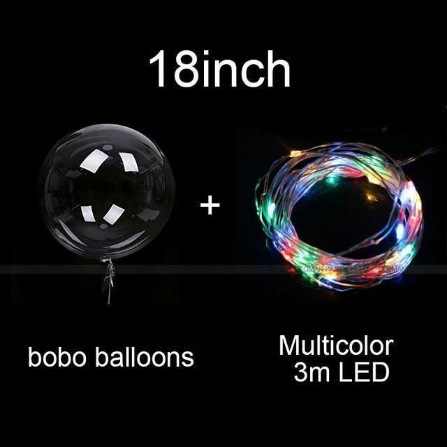 Globos LED reutilizables para iluminar tus fiestas (X10)