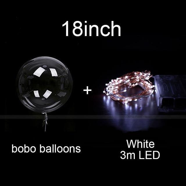 Globos LED reutilizables para iluminar tus fiestas (X10)