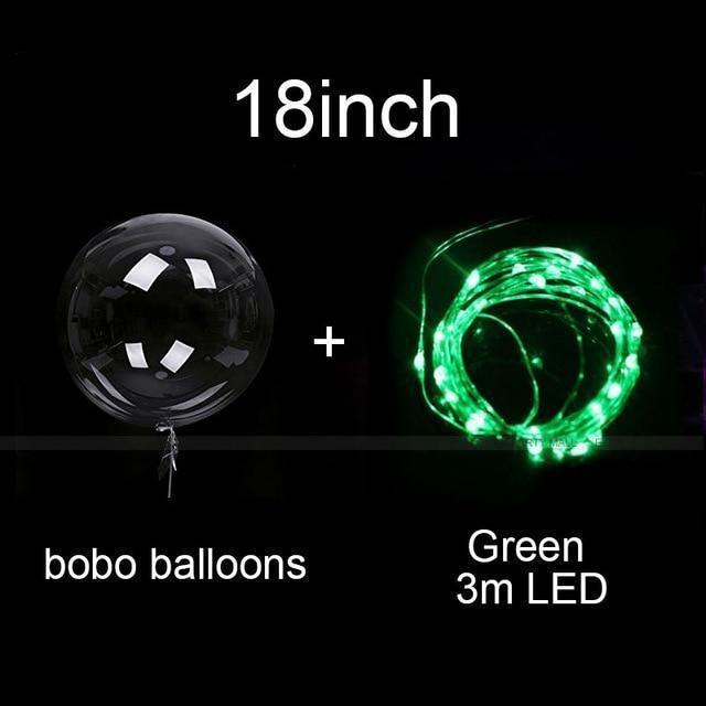 Globos LED reutilizables para iluminar tus fiestas (X10)