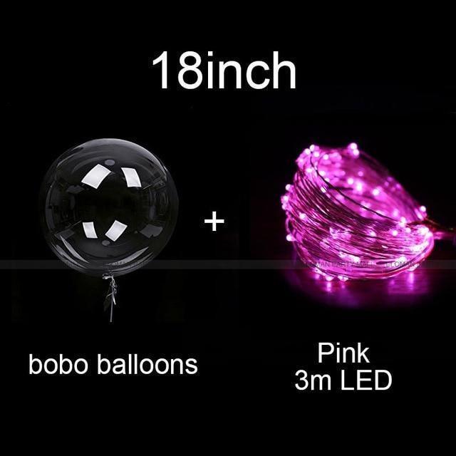 Globos LED reutilizables para iluminar tus fiestas (X10)