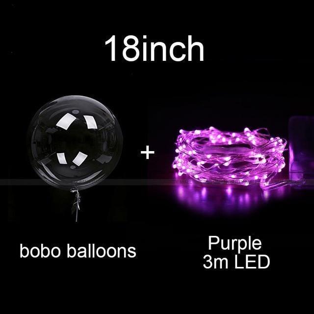 Globos LED reutilizables para iluminar tus fiestas (X10)