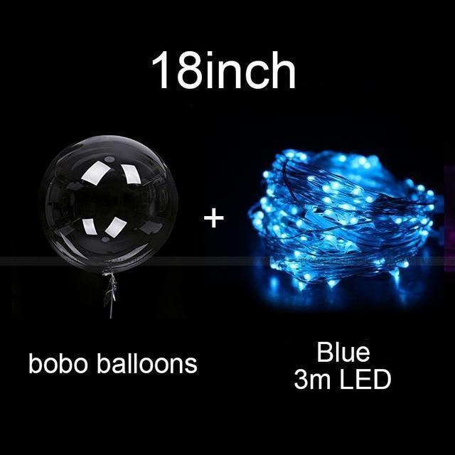 Globos LED reutilizables para iluminar tus fiestas (X10)