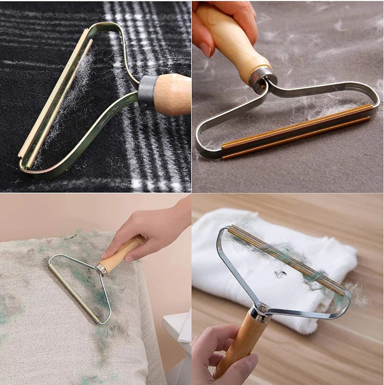 Eliminate pet hair in one pass