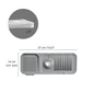 Silicone drying mat: quick and secure drying 